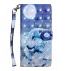 Housse Samsung Galaxy A40 Loup au Claire de Lune Housse Samsung Galaxy A40 Loup au Claire de Lune