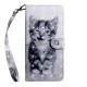 Housse Samsung Galaxy A40 Chat Noir et Blanc Housse Samsung Galaxy A40 Chat Noir et Blanc