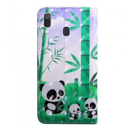 Housse Samsung Galaxy A40 Famille de Panda Housse Samsung Galaxy A40 Famille de Panda