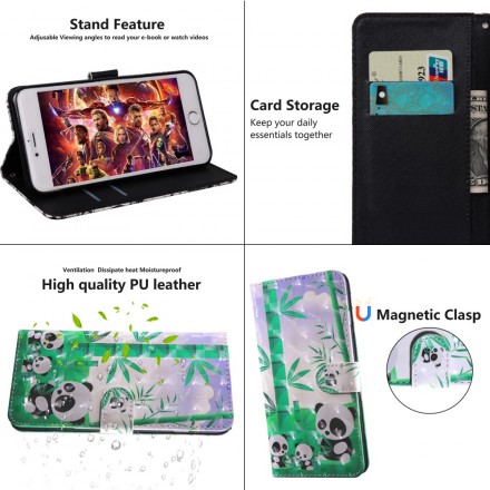 Housse Samsung Galaxy A40 Famille de Panda Housse Samsung Galaxy A40 Famille de Panda