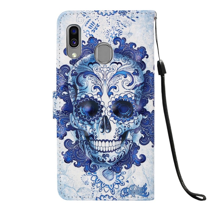 coque samsung galaxy a40 tete de mort