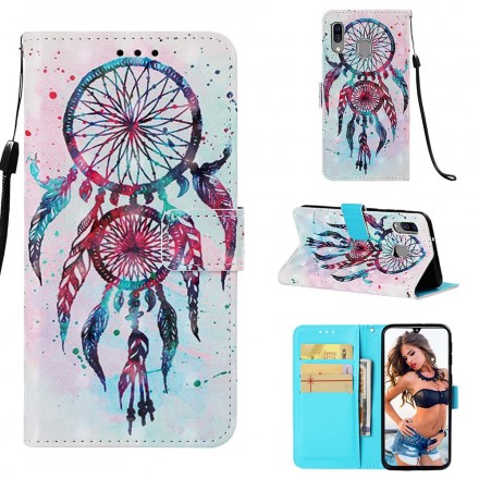 Housse Samsung Galaxy A40 Attrape Rêves Rouge Housse Samsung Galaxy A40 Attrape Rêves Rouge