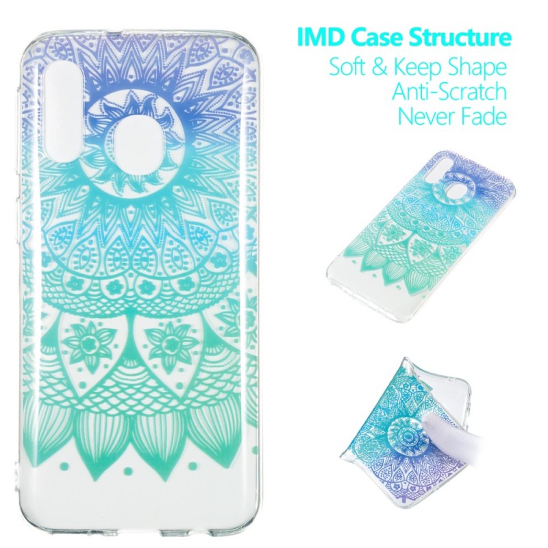 coque samsung a40 turquoise