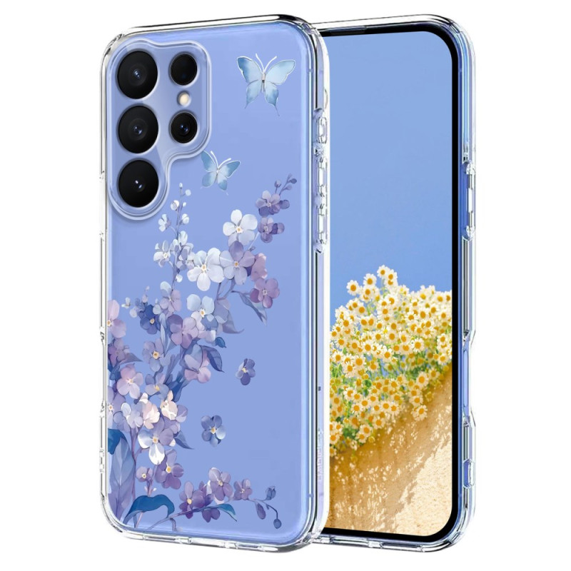 Coque Samsung Galaxy S26 Ultra Papillons et Fleurs