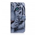 Housse Samsung Galaxy A40 Face de Tigre