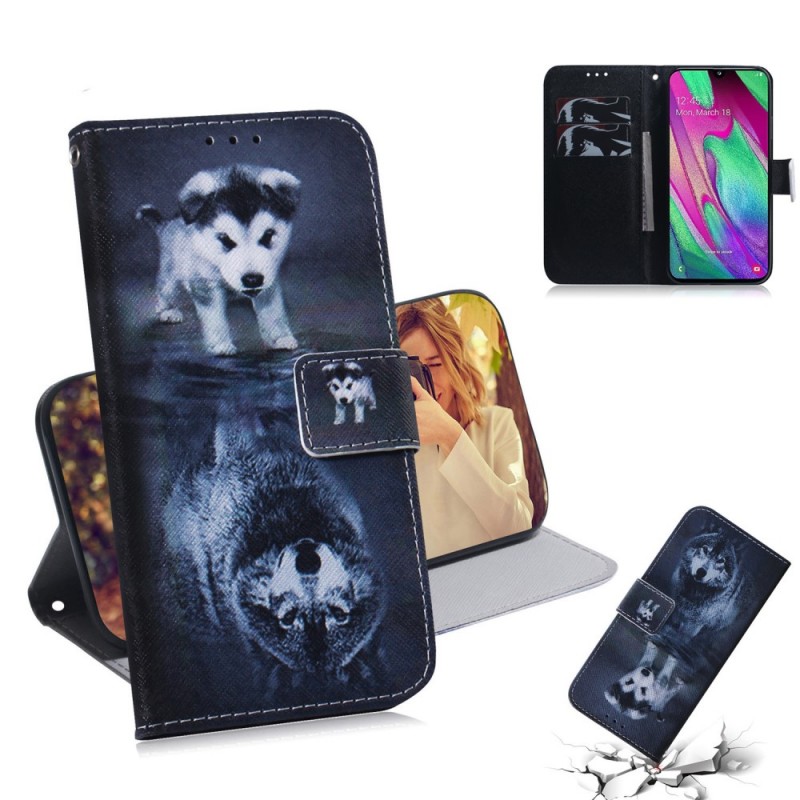 coque samsung a40 husky