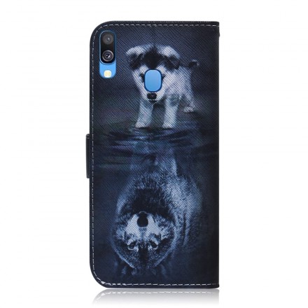 Housse Samsung Galaxy A40 Ernesto Le Loup Housse Samsung Galaxy A40 Ernesto Le Loup