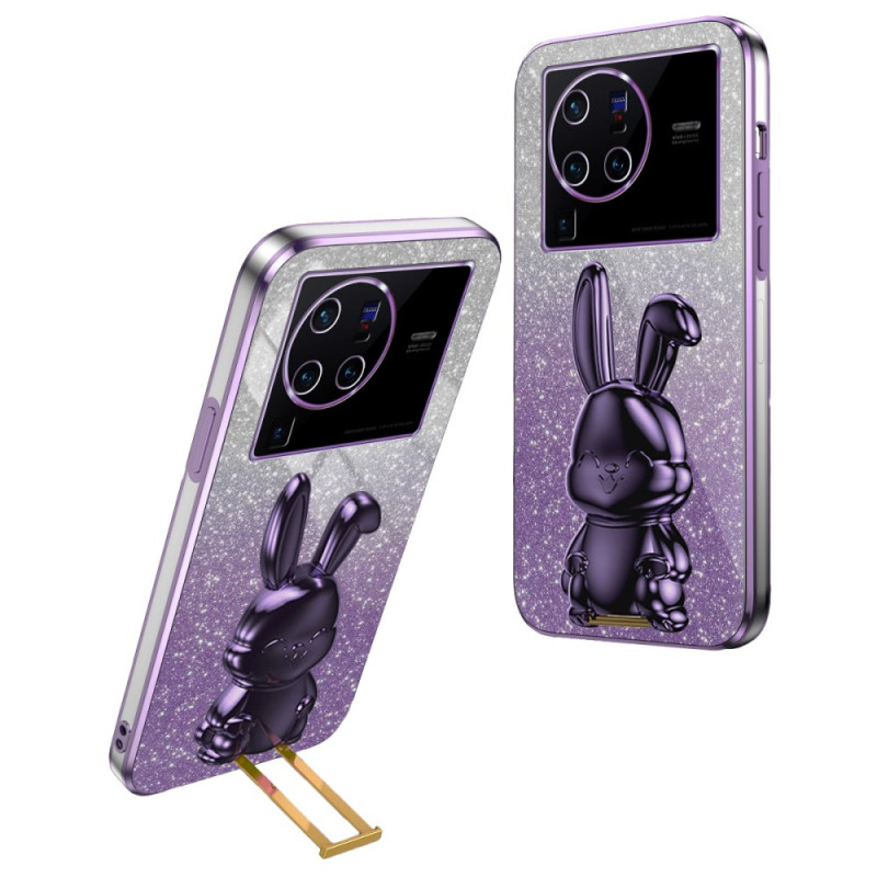 Coque Vivo X80 Pro Support Lapin