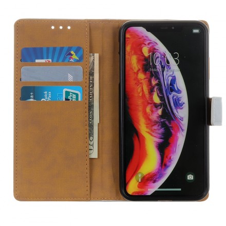 Housse Samsung Galaxy A40 Simili Cuir Simple Housse Samsung Galaxy A40 Simili Cuir Simple