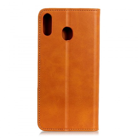 Flip Cover Samsung Galaxy A40 Cuir Fendu