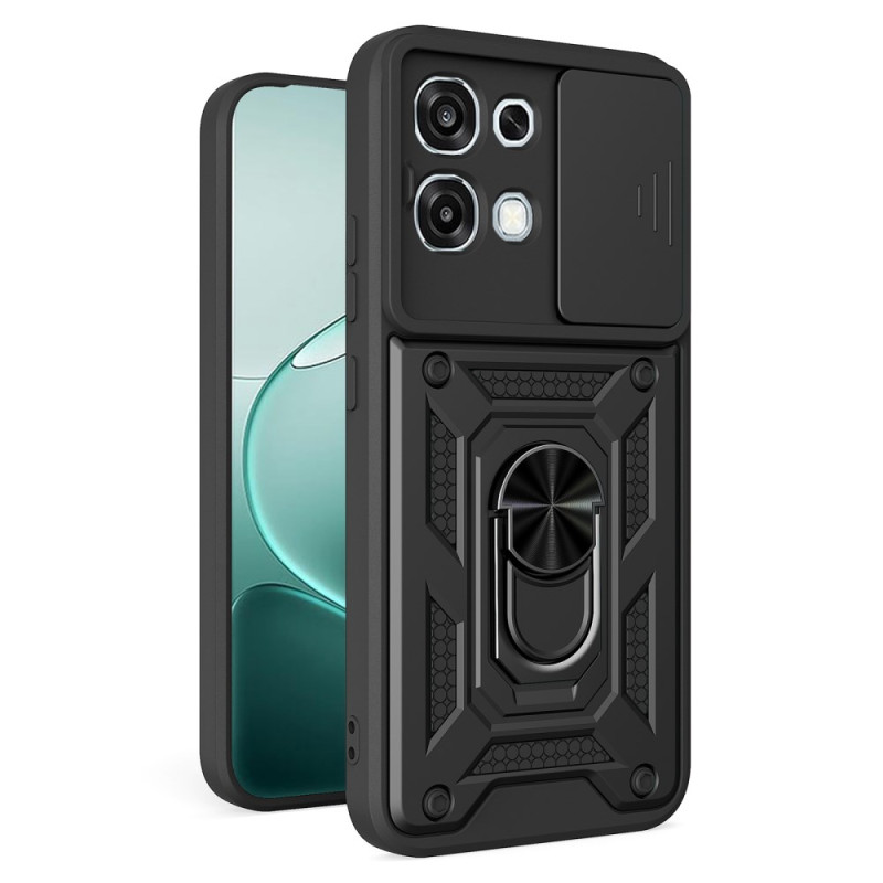 Coque Oppo A6 Pro 5G Protection Caméra Coulissante et Support Intégré