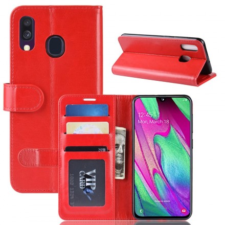 Housse Samsung Galaxy A40 Simili Cuir Ultra Housse Samsung Galaxy A40 Simili Cuir Ultra