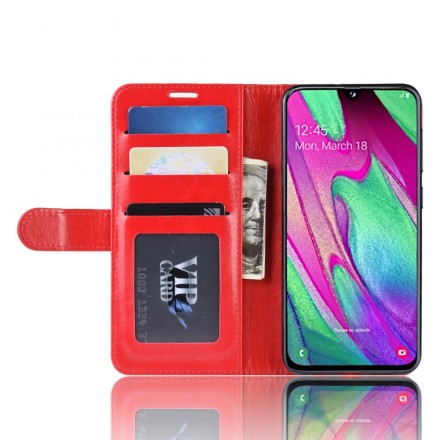 Housse Samsung Galaxy A40 Simili Cuir Ultra Housse Samsung Galaxy A40 Simili Cuir Ultra