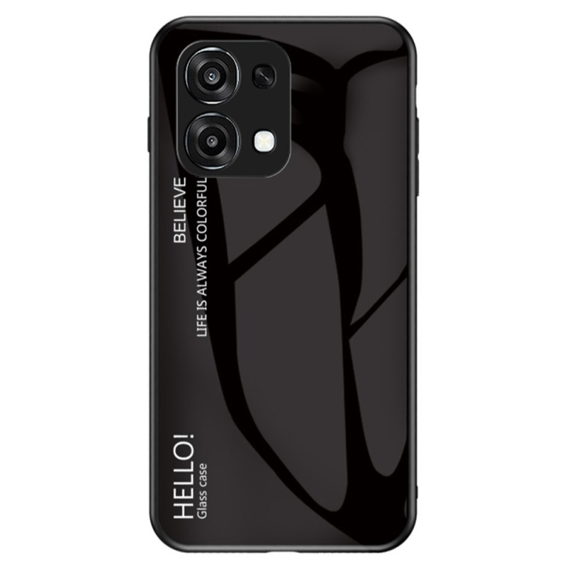 Coque Oppo A6 5G Verre Trempé Hello
