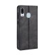 Flip Cover Samsung Galaxy A40 Effet Cuir Vintage Stylisé Flip Cover Samsung Galaxy A40 Effet Cuir Vintage Stylisé