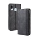 Flip Cover Samsung Galaxy A40 Effet Cuir Vintage Stylisé Flip Cover Samsung Galaxy A40 Effet Cuir Vintage Stylisé