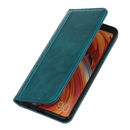 Flip Cover Samsung Galaxy A40 Version Cuir Fendu