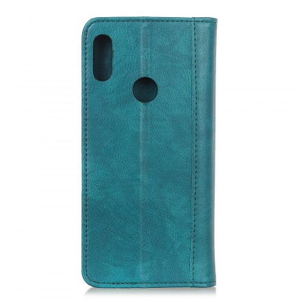 Flip Cover Samsung Galaxy A40 Version Cuir Fendu