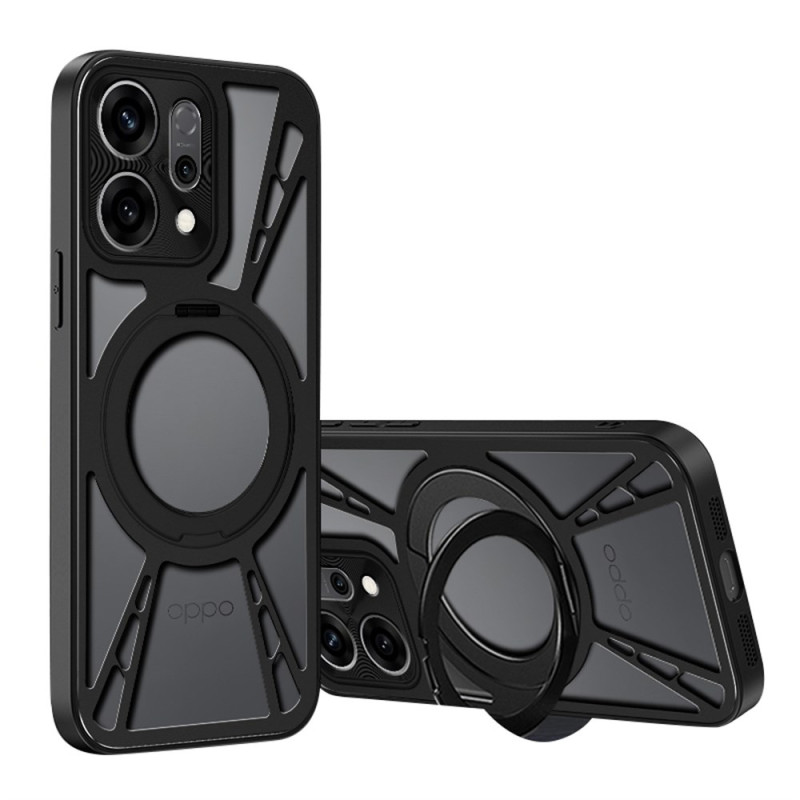 Coque Oppo Find X9 5G Support Magnétique Rotatif et Dissipation Thermique