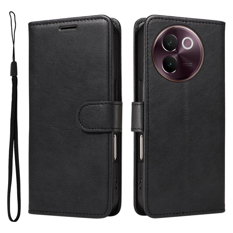 Housse Vivo V40 Lite 5G Effet Cuir Uni