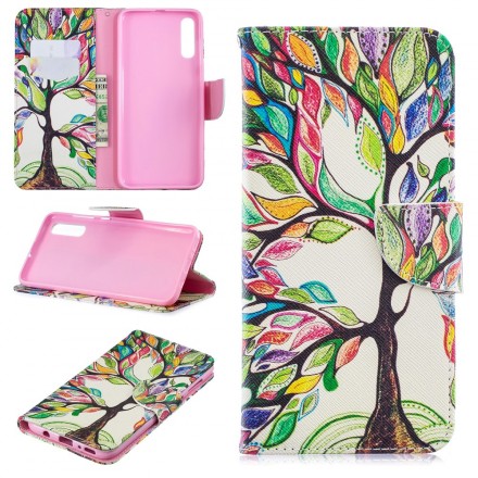 Housse Samsung Galaxy A70 Arbre Coloré Housse Samsung Galaxy A70 Arbre Coloré
