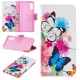Housse Samsung Galaxy A70 Papillons et Fleurs Peints Housse Samsung Galaxy A70 Papillons et Fleurs Peints