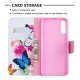 Housse Samsung Galaxy A70 Papillons et Fleurs Peints Housse Samsung Galaxy A70 Papillons et Fleurs Peints