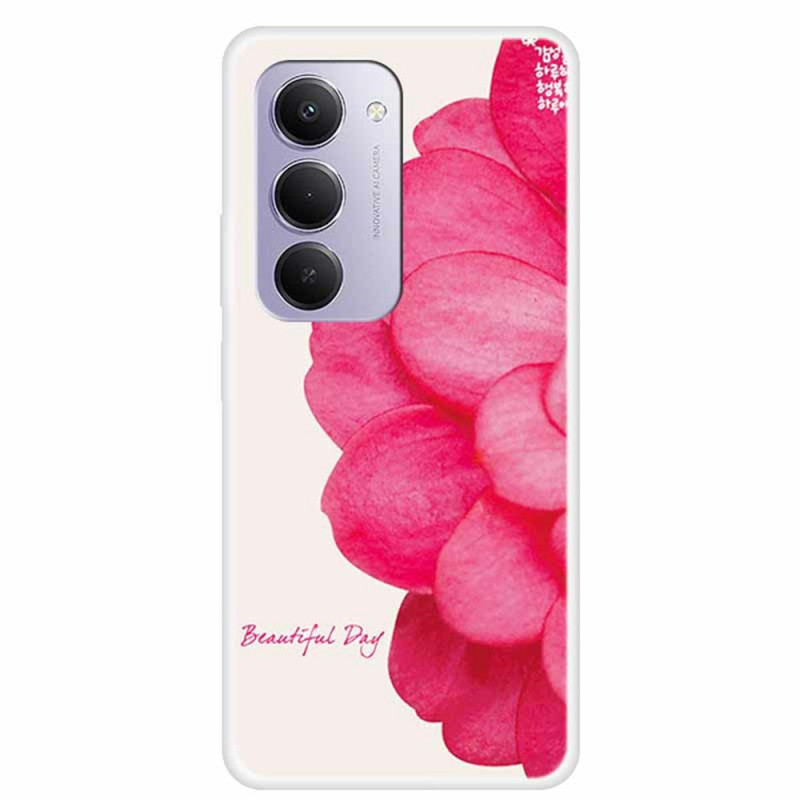 Coque Xiaomi Redmi 15 4G Fleur Rose