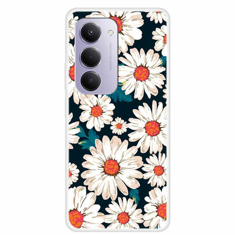 Coque Xiaomi Redmi 15 4G Motif Marguerites