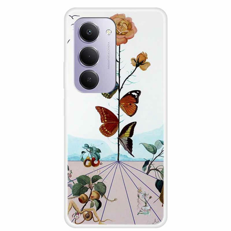 Coque Xiaomi Redmi 15 4G Papillons et Fleurs