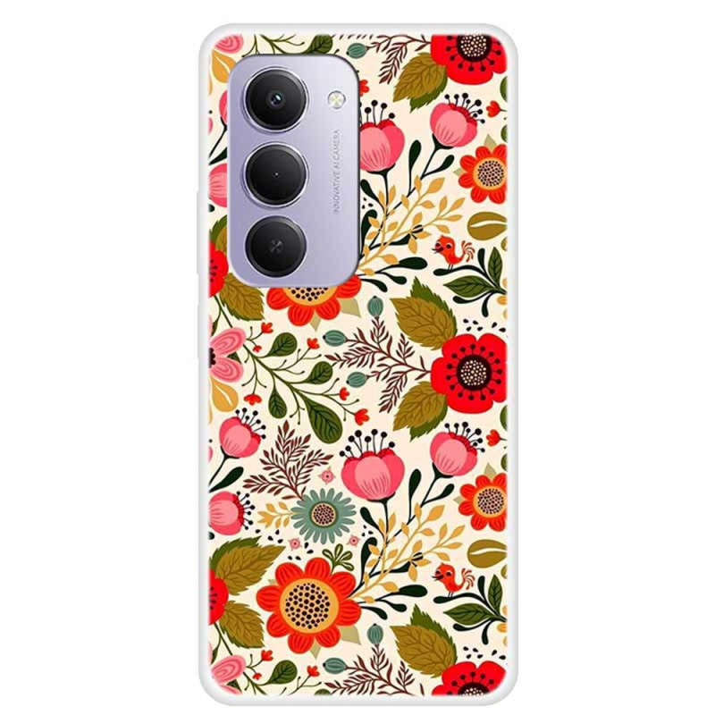 Coque Xiaomi Redmi 15 4G Fleurs Colorées