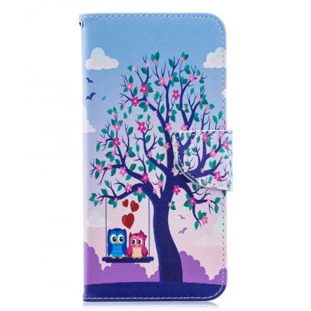 Housse Samsung Galaxy A70 Hiboux Sur La Balancoire Housse Samsung Galaxy A70 Hiboux Sur La Balancoire
