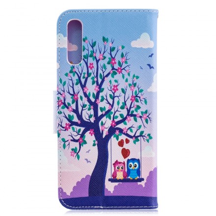 Housse Samsung Galaxy A70 Hiboux Sur La Balancoire Housse Samsung Galaxy A70 Hiboux Sur La Balancoire