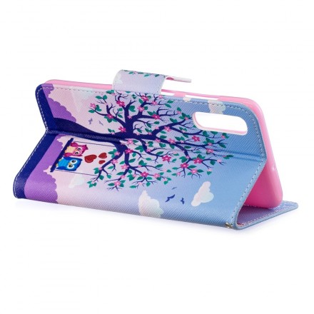 Housse Samsung Galaxy A70 Hiboux Sur La Balancoire Housse Samsung Galaxy A70 Hiboux Sur La Balancoire