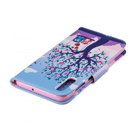 Housse Samsung Galaxy A70 Hiboux Sur La Balancoire Housse Samsung Galaxy A70 Hiboux Sur La Balancoire