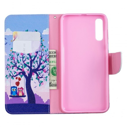 Housse Samsung Galaxy A70 Hiboux Sur La Balancoire Housse Samsung Galaxy A70 Hiboux Sur La Balancoire