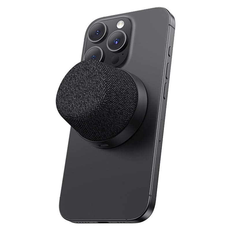 Mini Enceinte Magnétique Bluetooth 5.4 Support Téléphone USAMS