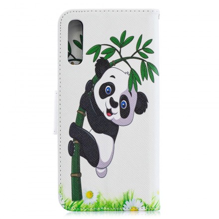 Housse Samsung Galaxy A70 Panda Sur Le Bambou Housse Samsung Galaxy A70 Panda Sur Le Bambou