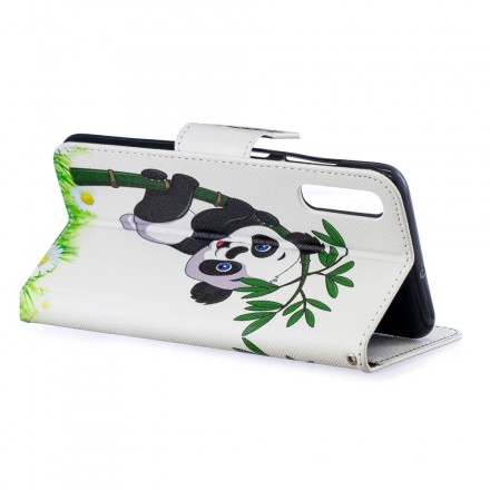 Housse Samsung Galaxy A70 Panda Sur Le Bambou Housse Samsung Galaxy A70 Panda Sur Le Bambou