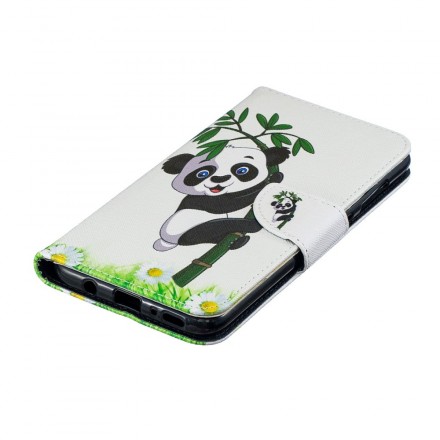 Housse Samsung Galaxy A70 Panda Sur Le Bambou Housse Samsung Galaxy A70 Panda Sur Le Bambou