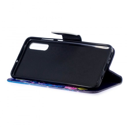 Housse Samsung Galaxy A70 Papillons Dorés Housse Samsung Galaxy A70 Papillons Dorés