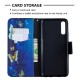Housse Samsung Galaxy A70 Papillons Dorés