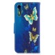 Housse Samsung Galaxy A70 Papillons Dorés