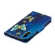 Housse Samsung Galaxy A70 Papillons Dorés