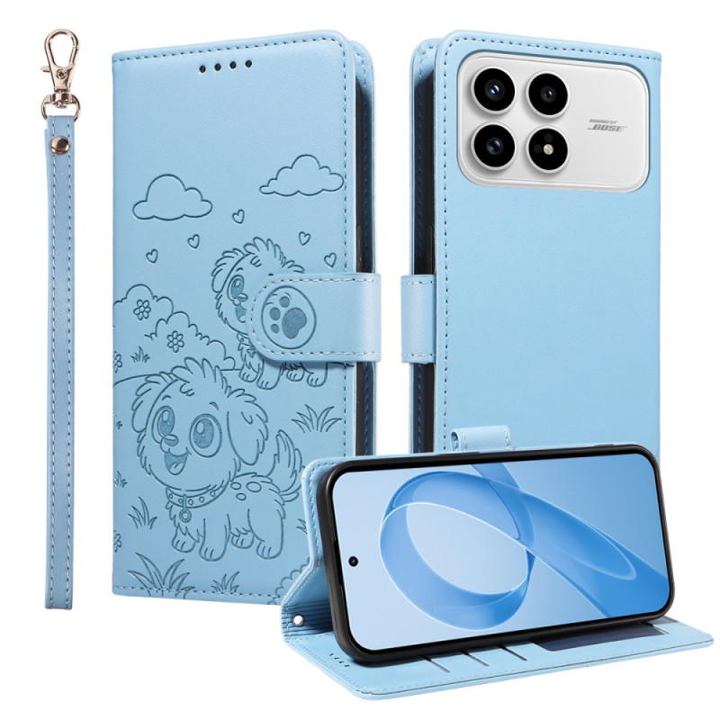 Housse Poco F8 Pro Protection RFID Motif Chien