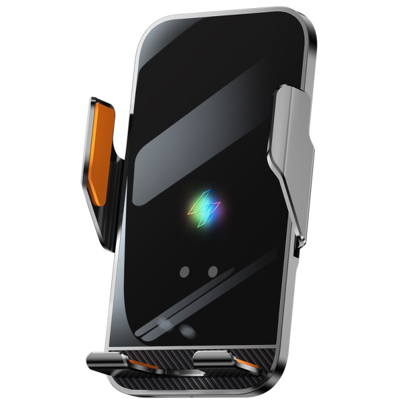 Support Téléphone Voiture avec Chargeur Sans Fil 15W pour Grille d'Aération