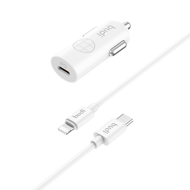Chargeur Voiture 33W USB-C avec Câble Lightning 1,2m