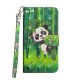 Housse Samsung Galaxy A70 Panda et Bambou