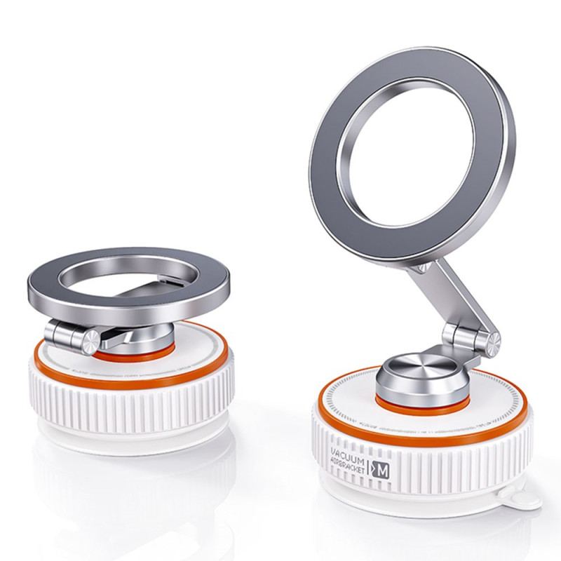 Support Magnétique 720° Ventouse à Vide Triple Axe