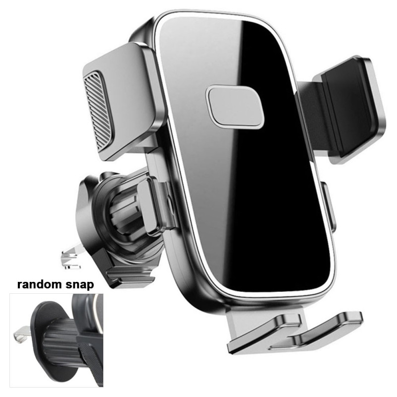 Support Voiture Grille Aération Rotatif 360° (4.5-7")